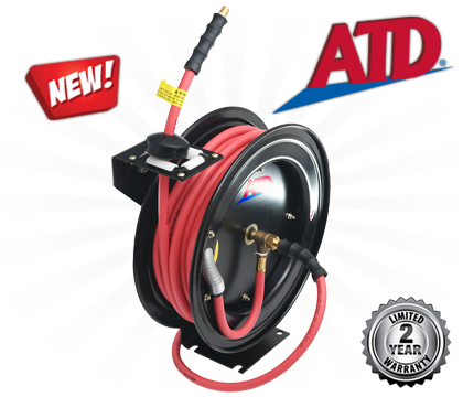 50 ft. Auto Retractable Air Hose Reels