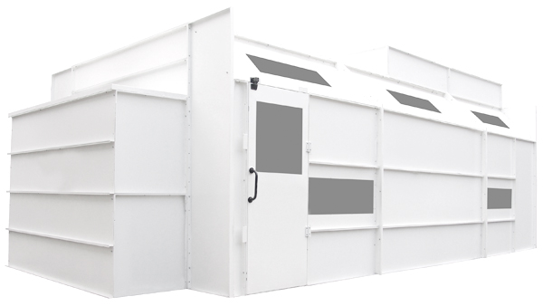 3 Phase Semi Down Draft Paint Spray Booth